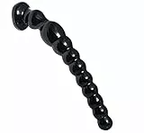 Analplug mit 10 Anal Kugeln Analdildo mit Saugnapf,Realistischer Dildo 26cm Buttplug für Frauen Männer Anal Masturbation Prostata Stimulation Penis Nachbildung Sexspielzeug (Beige/Medium)