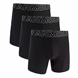 Under Armour Herren Tech Performance Boxershorts im 3er-Pack, 15 cm Beinlänge – atmungsaktiv, feuchtigkeitsableitend, weiches Tragegefühl, ganztägiger Komfort