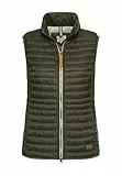 camel active Damen Steppweste | winddicht & wasserabweisend | Outdoor Weste Dunkelgrün, womenswear-48
