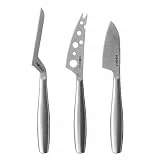 BOSKA Käsemesser Set Copenhagen - 3-teilig Käsebesteck - Mit Weichkäsemesser und Hartkäsemesser - Von Edelstahl