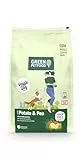 Green Petfood VeggieDog mit Kartoffel & Erbse (1 x 10 kg) | Adult | Premium Trockenfutter für ausgewachsene Sensible Hunde | vegetarisch & weizenfrei | mit leckerer Süßkartoffel | 1er Pack