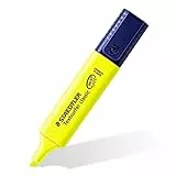 STAEDTLER Textsurfer Classic Textmarker für Inkjet-Ausdrücke Strichbreite 2,5-4,7 mm 10 Stück gelb