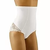 Wolbar Damen Slip Hoher Bund Shapewear WB423, Weiß,M