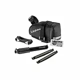 Lezyne Sattel Trainer Laufradtasche Satteltasche Caddy, Schwarz, 45.5 x 34.0 x 26.5 cm, 0.5 Liter, 1-SB-CADLD-V2M04
