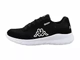 Kappa Herren 26K0051001 Sneaker, Schwarz, 44 EU