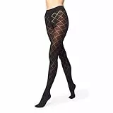 Merry Style Damen blickdichte Strumpfhose MS 328 60 DEN (Schwarz, M (36-40))