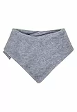 Sterntaler Halstuch aus Microfleece, gefüttert, mit Klettverschluss - Unisex Accessoires für Babys & Kleinkinder - warm, weich und bequem - silber melange, Gr. 1