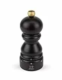 PEUGEOT - Pfeffermühle Paris u‘Select 12 cm - 6 voreingestellte Mahlgrade - Aus PEFC-zertifiziertem Holz - Schokolade