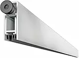 Gedotec absenkbare Bodendichtung | 1 Stück Türdichtung einseitige Auslösung 12 x 30 mm | ECO | Länge 930 mm - kürzbar | Absenkdichtung für Türen | Türbodendichtung windschutz kältefeind | zum Einnuten