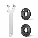 Schleifer Flansch Winkelschlüssel, Schraubenschlüssel Metall Kontermutter, Ersatzteile Winkelschleifer, Kontermutter Schleifer Flansch für Milwaukee Makita 193465-4 Bosch & Decker Ryobi 4.5'5' 5/8-11