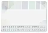 SIGEL H6312 Papier-Schreibtischunterlage DIN A2, Wandkalender 2026 - 2028 und Wochenplan, 30 Blatt, Schreibunterlage aus nachhaltigem Papier