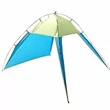 Active Era Luxus-Strandzelt Mit Uv-Schutz Lsf 50+ - Strandmuschel XXL Wasserabweisend, Einfacher Aufbau | Zelt Für 5 Personen, Idealer Windschutz Für, Garten Und Camping, Kleines Packmaß