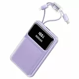 Kuulaa Powerbank 10000mAh schnellladefunktion 22.5W, USB C Power Bank Klein Aber Stark Externer handyakkus QC3.0 Schnelles Aufladen akkupack Kompatibel mit iPhone, Samsung, Huawei, Switch usw