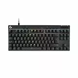 Logitech G PRO X TKL Rapid Tenkeyless kabelgebundene Gaming Tastatur mit magnetischen Analogschaltern, Rapid Trigger-Modus, einstellbarem Auslöser und anpassbarer RGB-Beleuchtung, QWERTZ DE - Schwarz