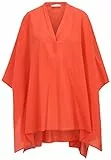 Tamaris Damen Sommer pancho AGADIR Rot L