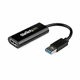 StarTech.com Adapter, USB 3.0 auf HDMI – 1080p (1900 x 1200) – Videoanzeigeadapter für Zwei/mehrere Monitore mit externer Grafikkarte (USB32HDES)
