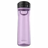 Contigo Jackson Autopop Trinkflasche | große BPA-freie Wasserflasche | 100% auslaufsicher und spülmaschinenfest | Outdoor Sportflasche für Fahrrad, Wandern, Arbeit, Schule | Pansy | 720 ml