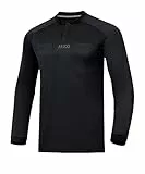 JAKO Herren Schiedsrichter-Trikot (Langarm), Schwarz, L
