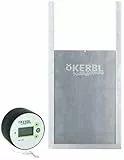 Kerbl Hobbyfarming Steuerung Duo Pro inkl. Schiebetür 70560, Hühnerklappe, Aluminium, 220x330mm, Größe S, Licht- und Zeitsteuerung, Netz- und Batteriebetrieb