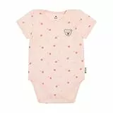 Steiff Body kurzarm EU Größe 74 pearl blush, Baby-Body, kurzarm Body-Anzug für Babys, Strampler Einteiler, weicher und bequemer Strampelanzug, waschmaschinenfest