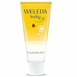 WELEDA Bio Baby Calendula Wundschutzcreme 75ml - Naturkosmetik Wundsalbe / Babycreme für den Schutz empfindlicher Baby Haut im Windelbereich. Hilft bei Rötungen, gereizter Haut und Wundsein