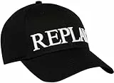 Replay Unisex Cap aus Baumwolle, Black 098 (Schwarz), OneSize