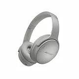 Bose QuietComfort Kabellose Kopfhörer mit Mikrofon und Noise-Cancelling, Bluetooth-Over-Ear-Kopfhörer, Audiophile Kopfhörer, On-Ear-Kopfhörer mit Noise-Cancelling, bis 24h Akkulaufzeit, Mondlichtgrau