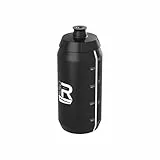 Polisport 8645600036 - R Collection Fahrradflasche Modell R550 mit einem Fassungsvermögen von 550 ml. BPA-freie Trinkflasche für Radfahrer in Schwarz