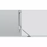 Klappenhalter Klassik D mit Magnet-Zuhaltung / 290, links, vernickelt_Artikel _ 21575