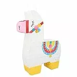 Boland 30987 - Pinata Lama, 45 x 33 x 8 cm, Alpaka, Hängedeko, Dekoration für Geburtstag, Mottoparty und Karneval