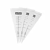 Zenker 44732 Schmelz-Spritzbeutel, Kunststoff, transparent