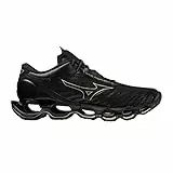 Mizuno Wave Prophecy 12 Straßenlaufschuhe für Männer Schwarz Gold 42 EU