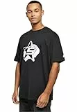 STARTER BLACK LABEL Herren Starter Shooting Star Oversize Tee Black, M