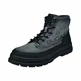 bugatti Herren Schlupfstiefel, Männer Stiefel Kaltfutter,uebergangsstiefel,uebergangsschuhe,flacher absatz,boots,dark grey (1100),41 EU/EU UK