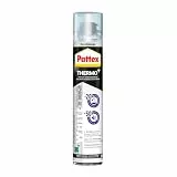Pattex White Line Montageschaum, reinweißer PU-Schaum zum Füllen, Dämmen, Ausschäumen und Isolieren, Bauschaum mit hoher Wärme- und Schalldämmung, 1x750ml Dose