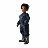 Regatta Kleinkinder Kinder Puddle Suit V Wasserdichter & Reflektierender Einteiler-Regenanzug,Navy,12-18m
