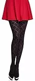 Merry Style Damen blickdichte Strumpfhose MS 328 60 DEN (Schwarz, M (36-40))