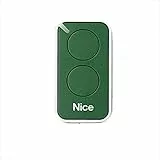 Nizza era-inti Fernbedienung für Portal originelle 2 Tasten 433,92 MHz bis Code zufällige für ersetzen die Fernbedienungen Nice Very VR One, On1, on2 sowie Flor, flo2r-s und flo1r-s