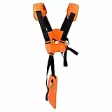 YOUSHARES - Schultergurt Gurte Doppelschultergurt Rasentrimmer Cutter Rasenmäher Trimmer Shoulder Strap Für Stihl FS Freischneider Motorsense（Schwarz）