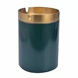 URFEDA Edelstahl Aschenbecher mit Deckel, Windaschenbecher aus Edelstahl,Aschenbecher Draußen, Metall Aschenbecher, Auto Aschenbecher für Garten, Büro, Haushalt,Winddicht & Tragbar