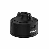 AnySharp Evo Messerschärfer, Freihändige Sicherheit, PowerGrip Saugnapf, Sicheres Schärfen aller Küchenmesser, Ideal für gehärteten Stahl & Wellenschliff, Weltbeste Qualität, Kompakt, Schwarz