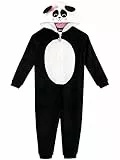 Harry Bear Mädchen Onesie Panda Schwarz 140