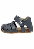 Falcotto Alby-Halboffener Lederschuh-Blau blau 20