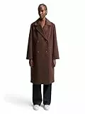 TOM TAILOR Denim Damen 1047542 Mantel, 38824-Soft Chocolate Brown, XL