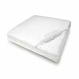medisana HU 662 Wärmeunterbett 150 x 80 cm, Heizdecke mit Abschaltautomatik und Überhitzungsschutz, elektrische Wärmedecke für das Bett mit 6 Temperaturstufen, waschbar