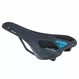 Prophete MTB-Sattel mit Memory Foam, ergonomische schmale Form, ideal für Trails, 279 x 142 mm, nur 328 g, perfekte Anpassung an Körperform, sportliche Sitzposition für Mountainbiker