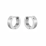 BOSS Jewelry Huggies Ohrringe für Herren Kollektion ODELL aus Edelstahl - 1580654