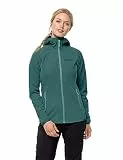 Jack Wolfskin Damen Go Hike W Softshelljacke, petrol, S EU