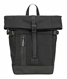 Strellson - Northwood Reiserucksack für Männer, Daypack aus Polyester, 27x42x16 cm (Schwarz)
