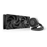 ARCTIC Liquid Freezer III Pro 280 - Wasserkühlung PC, AIO CPU Wasserkühler, 2x140 mm, 38 mm Radiator, PWM-Pumpe, VRM-Lüfter, AMD AM5/AM4, Intel LGA1851/1700 Contact Frame - Schwarz